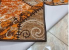 Мокетен килим ERIKA 8029 orange